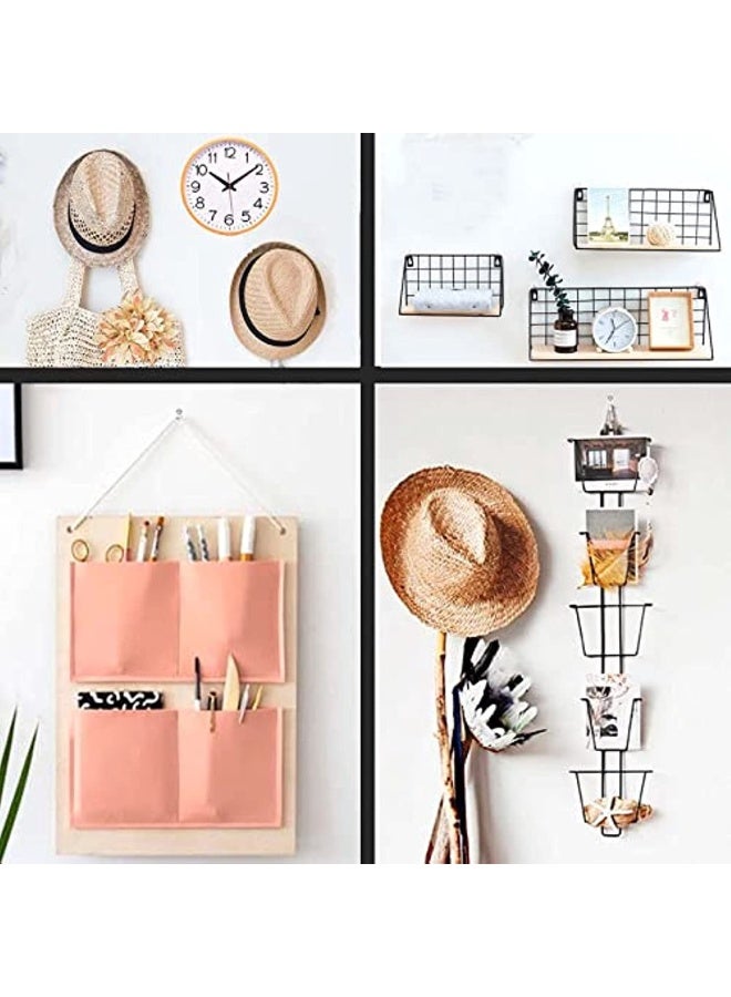 Hanging Pictures Without Making Holes-Wall Hangers To Fix Pictures Without Drilling-Lot Of 20 Hooks To Fix Pictures Without Nails  - Image 4