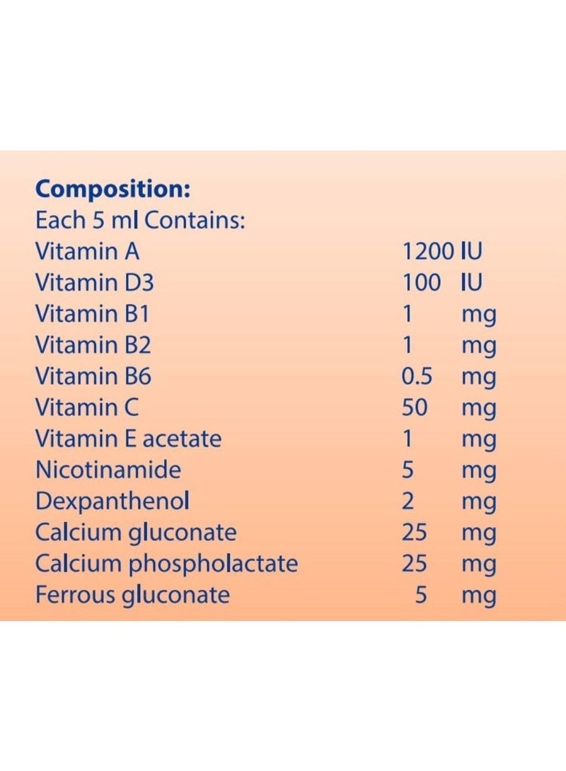 pharmaton junior  ,orange flavor 300ml - Image 3