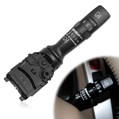 Vrasly Windshield Wiper Switch - Wiper Switch with Rear Control Compatible with Hyundai 2010-2017 Elantra GT Veloster Kia Soul Sorento Forte Rio Forte Koup Forte5 Soul EV 2012-2019 Replace 93420-2K050 - Image 1