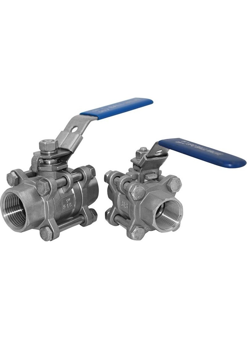 Chrome Three Piece Ball Valve 1/2''(Inch) - pzsku/Z7A52C8DEB8984BCFC101Z/45/_/1730752378/0f013534-b0be-4b1b-b9b2-99dcbe0bb838