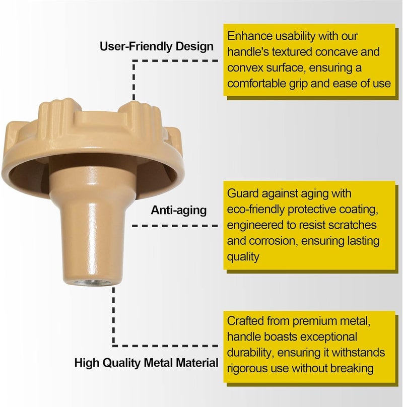 Datrenm RK-17MH Outside Faucet Repair Kit Metal Handle Compatible with Woodford Model 17 - Image 5