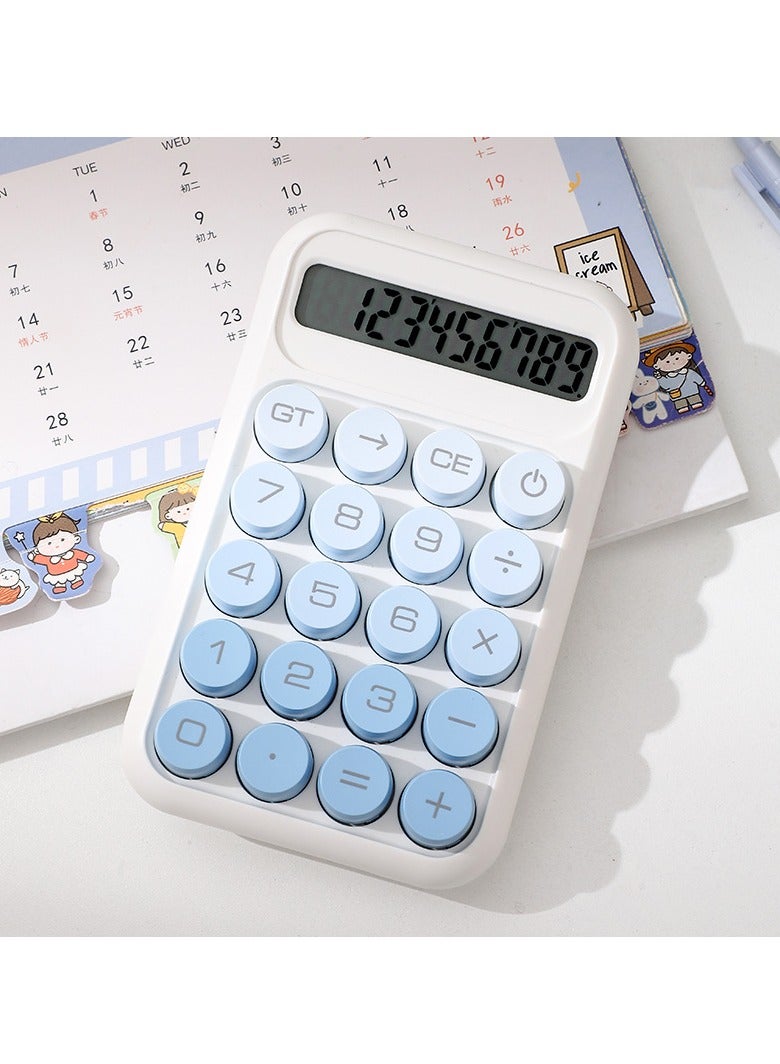 آلة حاسبة متدرجة الألوان مكونة من 10 أرقام، آلة حاسبة للمكتب، آلة حاسبة للطلاب - Image 1