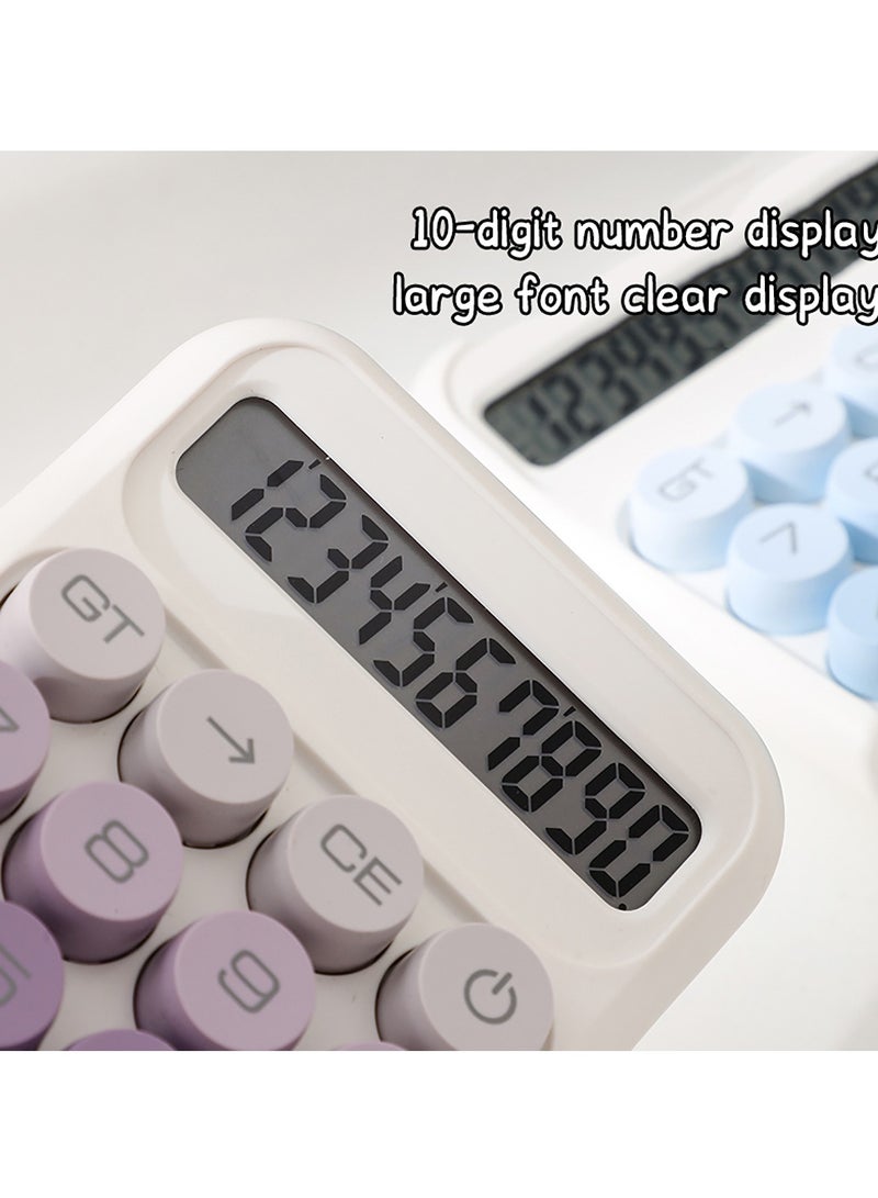 آلة حاسبة متدرجة الألوان مكونة من 10 أرقام، آلة حاسبة للمكتب، آلة حاسبة للطلاب - Image 4