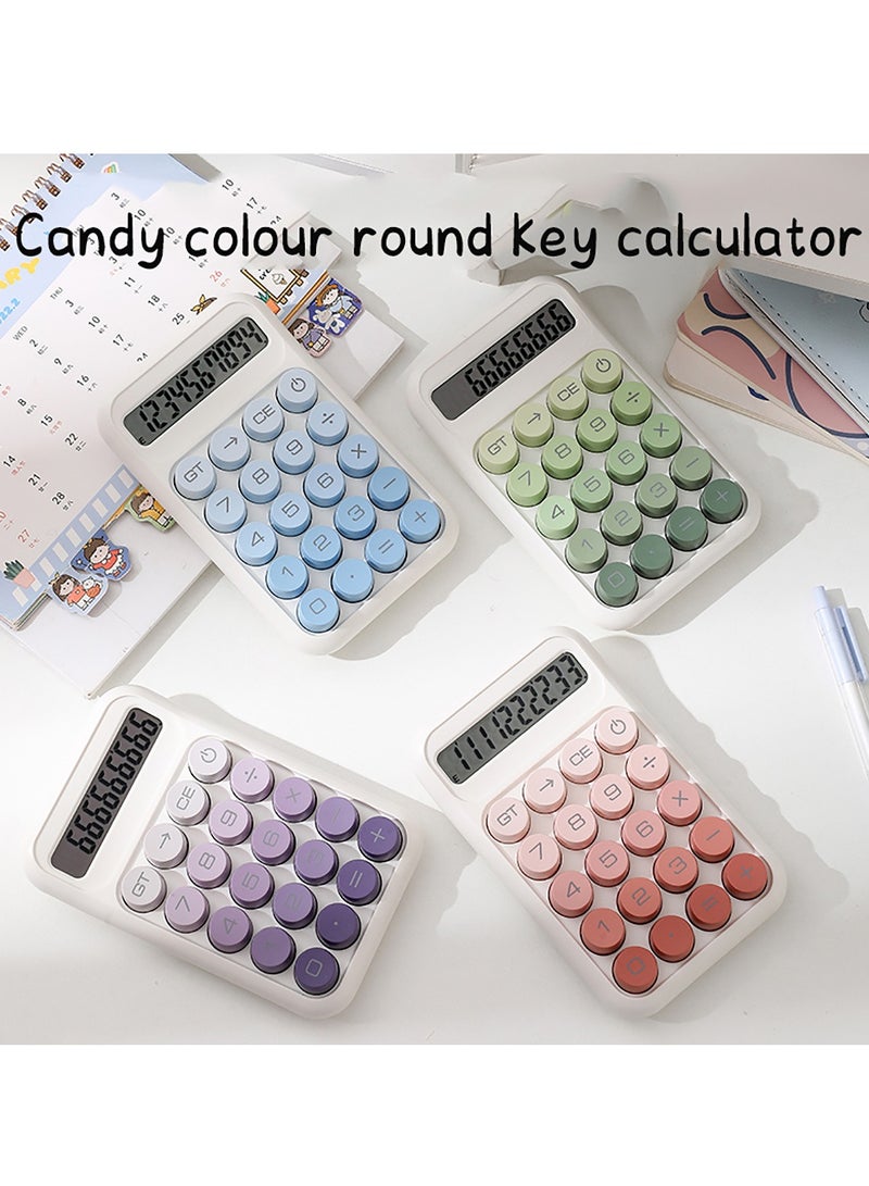 آلة حاسبة متدرجة الألوان مكونة من 10 أرقام، آلة حاسبة للمكتب، آلة حاسبة للطلاب - Image 3