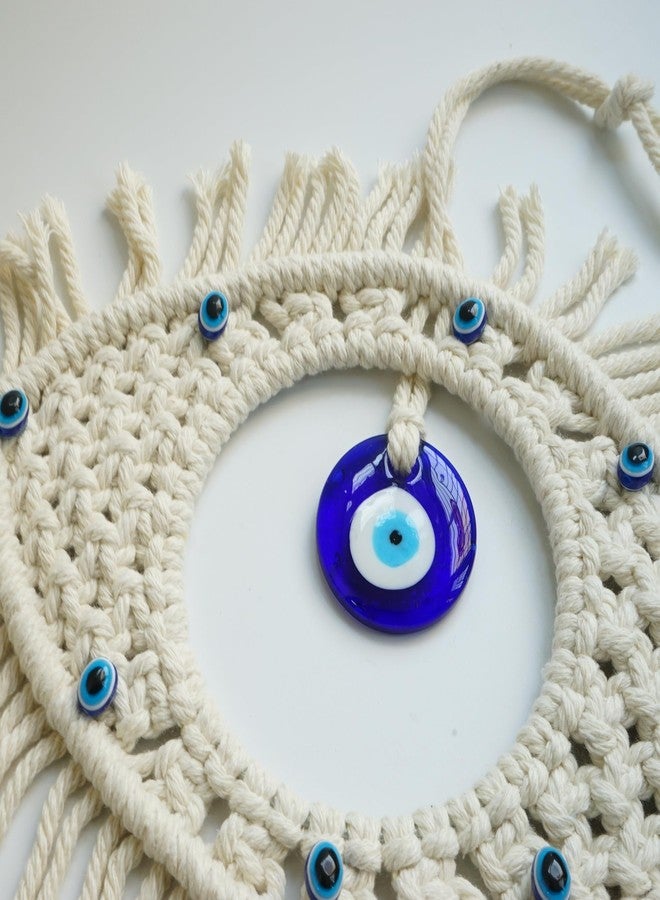 Yeaco Boho Style Handmading Wall Decor with Evil Eye Dream Catcher - Image 4
