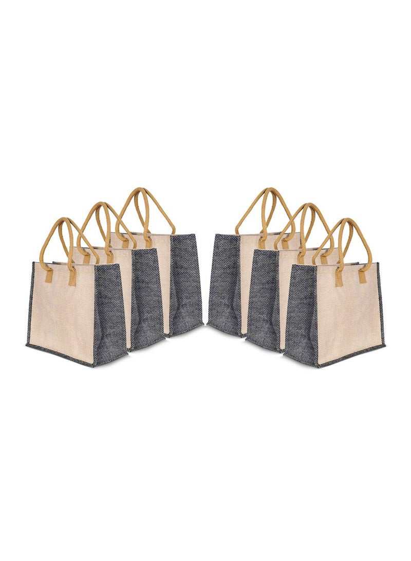Green Bag (Pack of 10) Herringbone Bags (34x40x20)