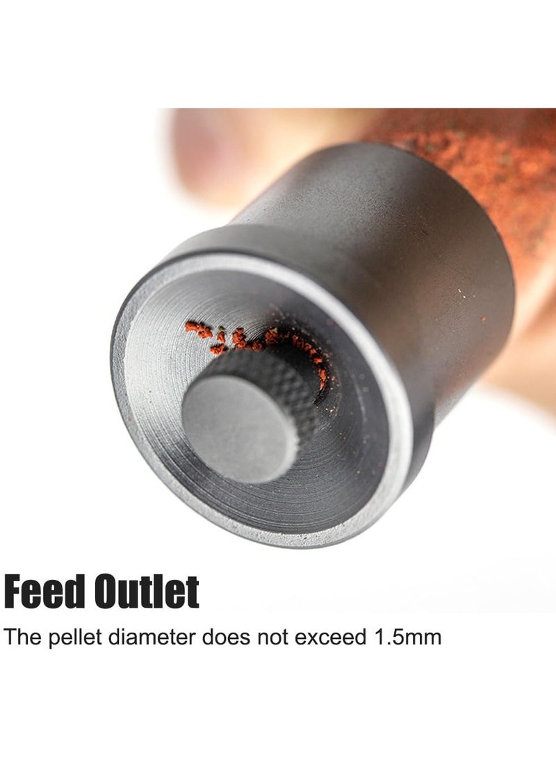 Excefore Aquarium Fish Feeder Tube, Transparent Press Feeding Tube for Shrimp and Fish in Fish Tanks  - Image 2