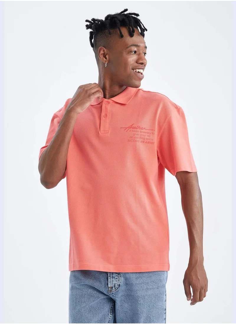 DeFacto Boxy Fit Short Sleeve T-Shirt