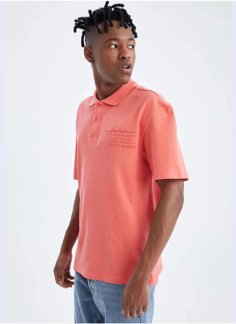DeFacto Boxy Fit Short Sleeve T-Shirt