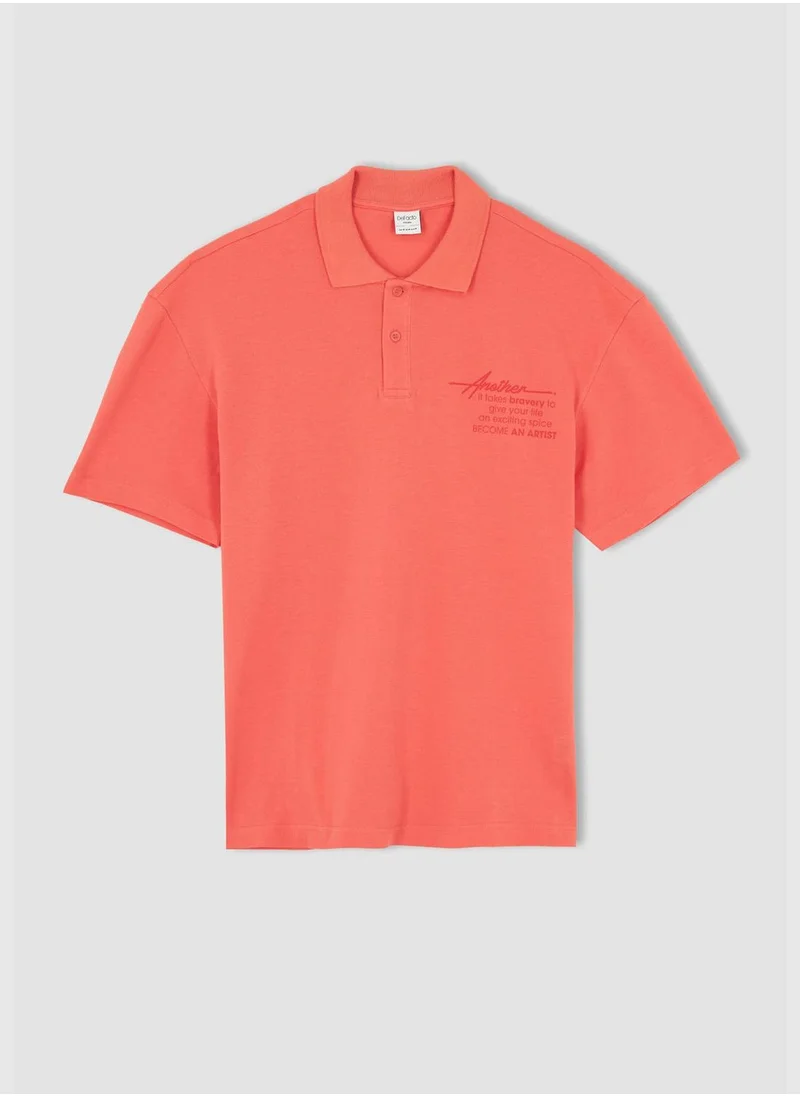 DeFacto Boxy Fit Short Sleeve T-Shirt