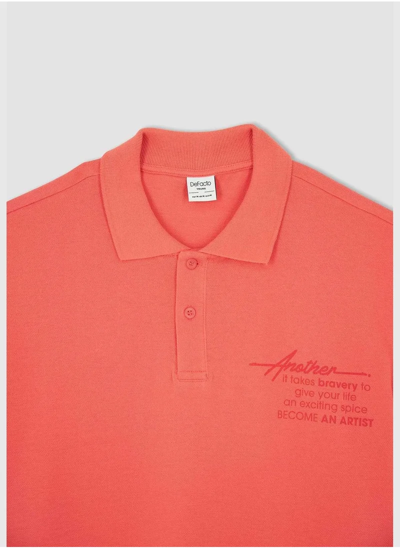 DeFacto Boxy Fit Short Sleeve T-Shirt