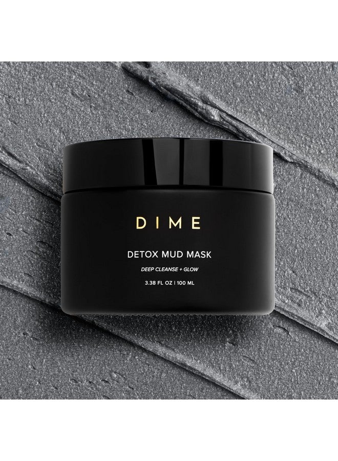 DIME Beauty Detox Mud Mask With Dead Sea Mud, Self Care Facial Mask That Nourishes And Brightens Dull Skin, 3.38 Oz / 100 Ml - Image 2