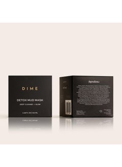 DIME Beauty Detox Mud Mask With Dead Sea Mud, Self Care Facial Mask That Nourishes And Brightens Dull Skin, 3.38 Oz / 100 Ml  - Image 3