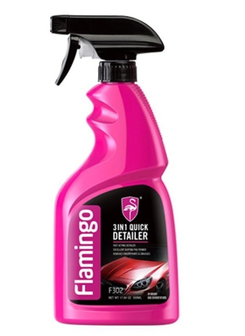 FLAMINGO Flamingo 3 in 1 Multi-Purpose General Cleaner 500ml  - Image 1
