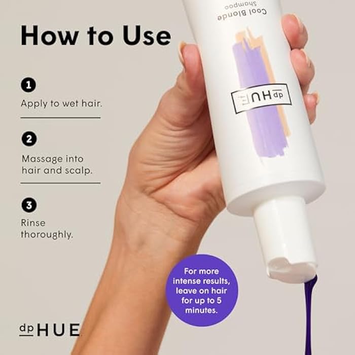 dpHUE Cool Blonde Shampoo - Image 4