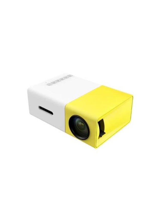 Mini portable LED projector ,yellow - Image 1