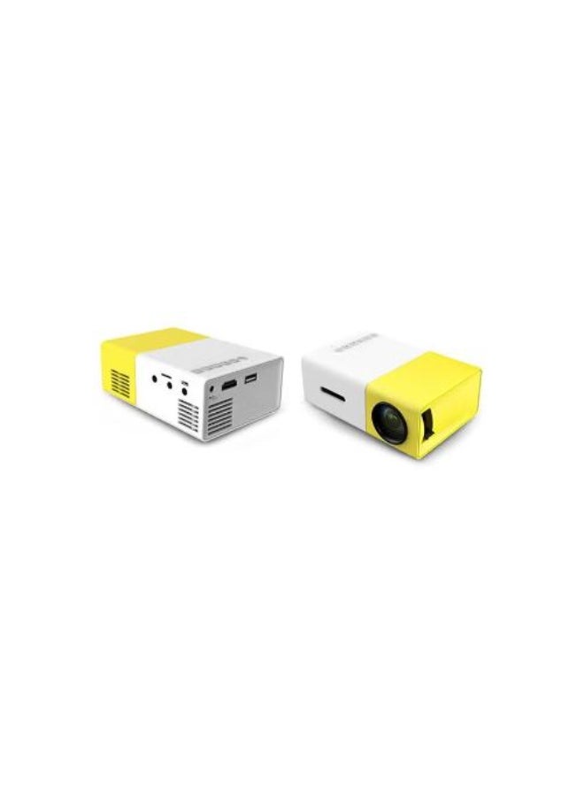 Mini portable LED projector ,yellow - Image 2