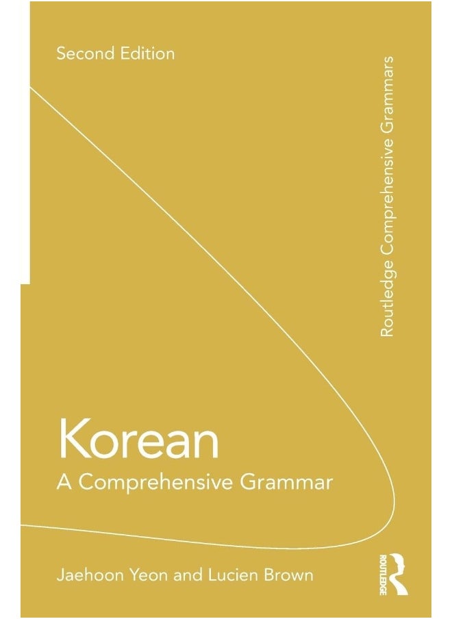 Routledge Korean: A Comprehensive Grammar 