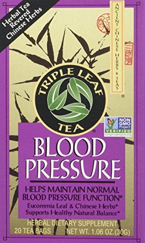 Triple Leaf Tea Triple Leaf Blood Pressure Tea Bags 106 Ounce 20 Count Pack of 3 - Image 5