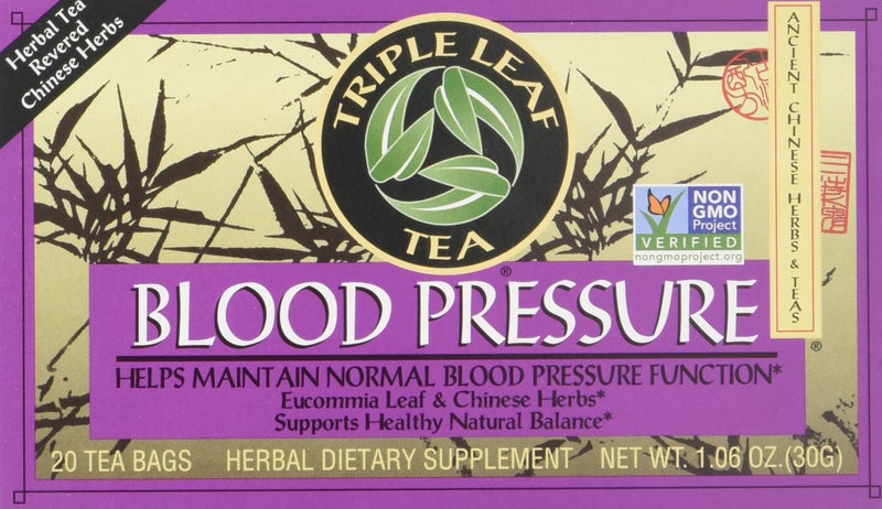 Triple Leaf Tea Triple Leaf Blood Pressure Tea Bags 106 Ounce 20 Count Pack of 3 - Image 3
