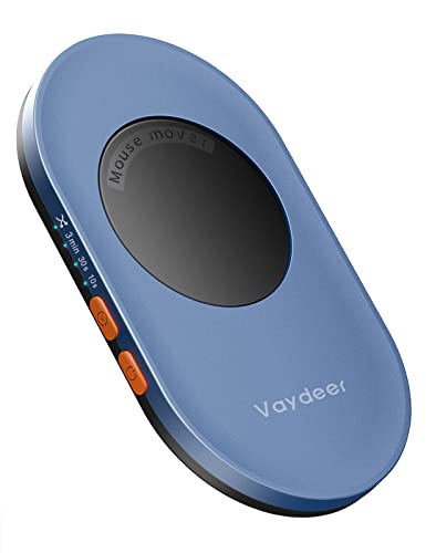 Vaydeer Ultra Slim Mouse Mover, Air 3 Mouse Jiggler with Adjustable Interval Timer, Undetectable & Noiseless, Simulates Realistic Mouse Movement, Driver-Free for Keeping The PC Active and Secure - Image 1
