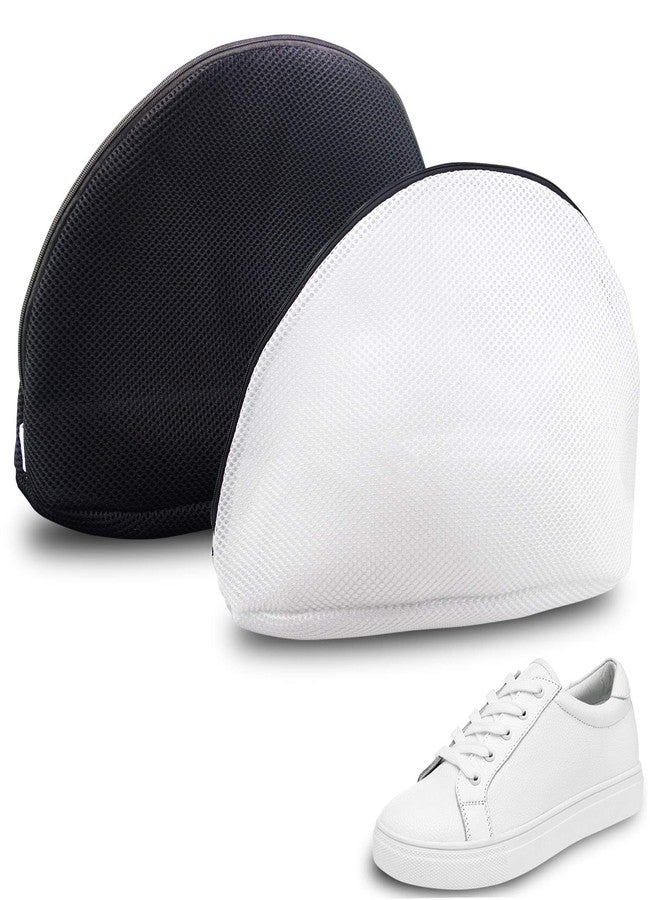 GOGOODA 2PCS Shoe Wash Bags Multi-use Laundry Mesh Bags for Sneaker, Flat Shoes, etc - Image 1