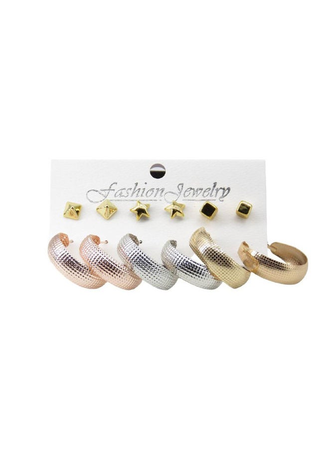 Bold Set Of Earring Fluffy Women's Accessories-Gold - pzsku/Z7A53E802541B9832FD6EZ/45/_/1693129091/eba9dac7-7028-4308-b2f6-d5a7864df16d