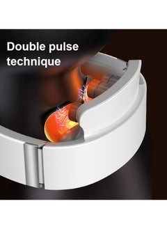 Old_Feller New Technology Pulse Vibration Neck Massage With Heat Micro Hot Pack Massager  - Image 5