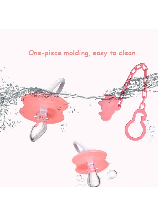 Quantum 4 PCS Pacifier, Baby Orthodontic Pacifier with Air Comfort Shield, Pacifier Container Can Storage 2 Pacifiers Supports Breathing & Oral Developmen - Image 4