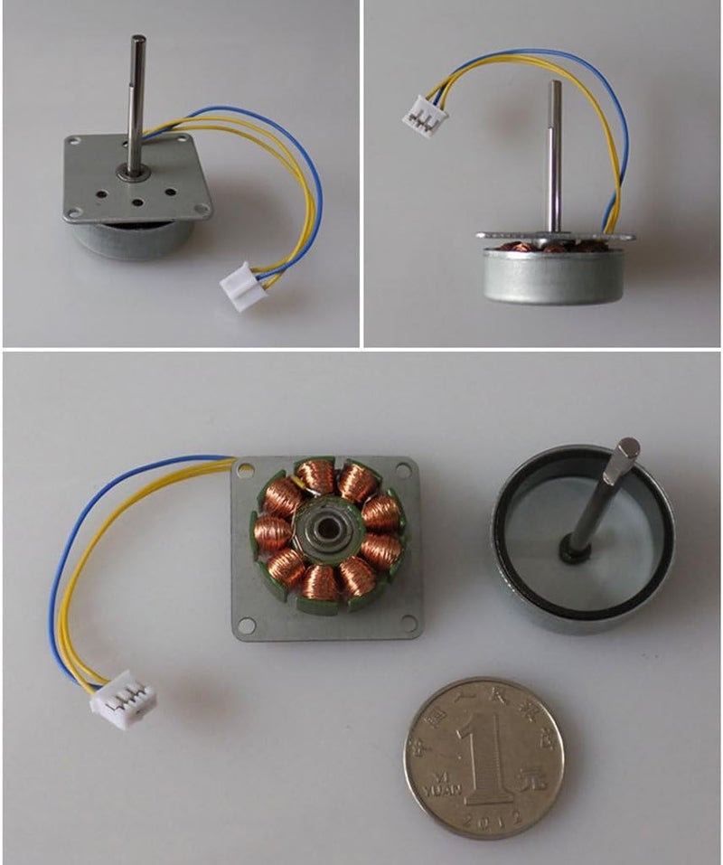 Mini 3-Phase Alternator Generator, 3V-24V 12V Wind Hand Generator - Image 4
