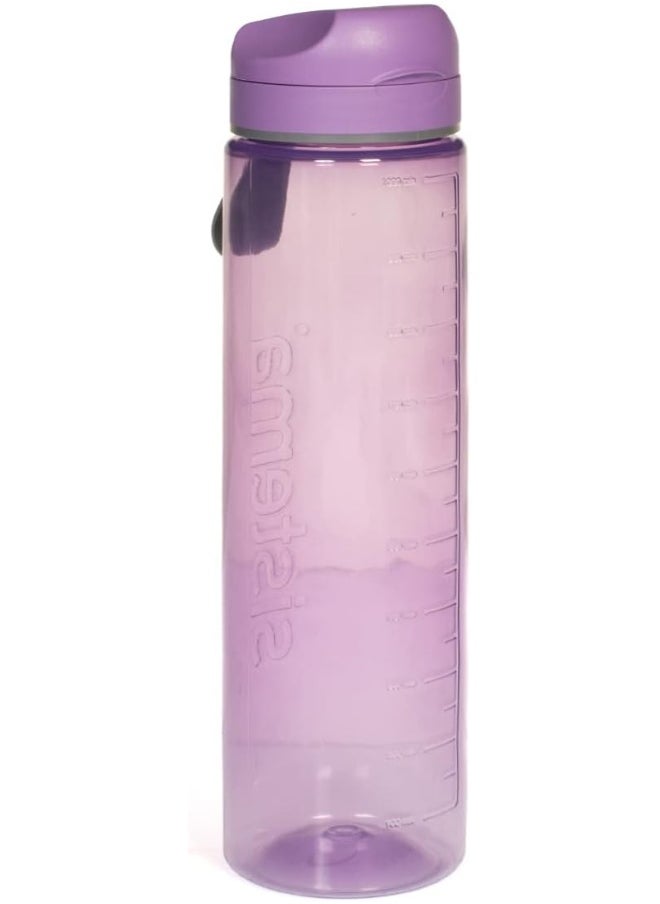 sistema - Sistema Borraccia Flip Top, Tritan, Trasparente, Lt 1, 1Lt - Image 1