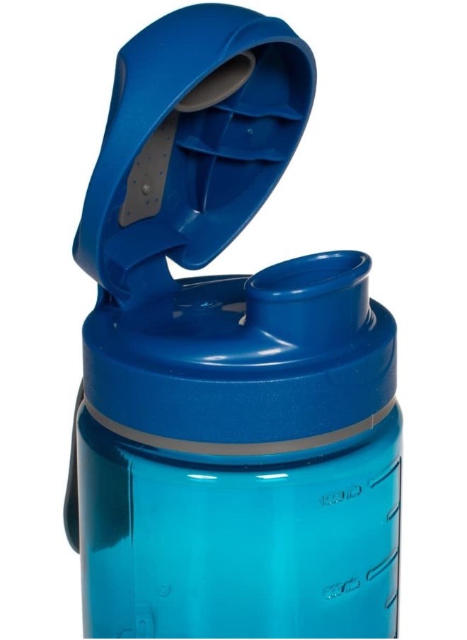 sistema - Sistema Borraccia Flip Top, Tritan, Trasparente, Lt 1, 1Lt - Image 1