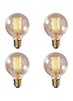 Generic 4-Piece Large Light Bulb Straight Line 