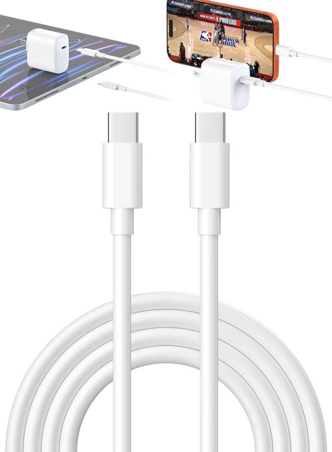 كابل USB من النوع C إلى النوع C، شحن سريع، حماية متعددة، كابل نقل البيانات - Image 1