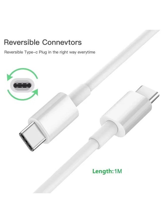 كابل USB من النوع C إلى النوع C، شحن سريع، حماية متعددة، كابل نقل البيانات - Image 5