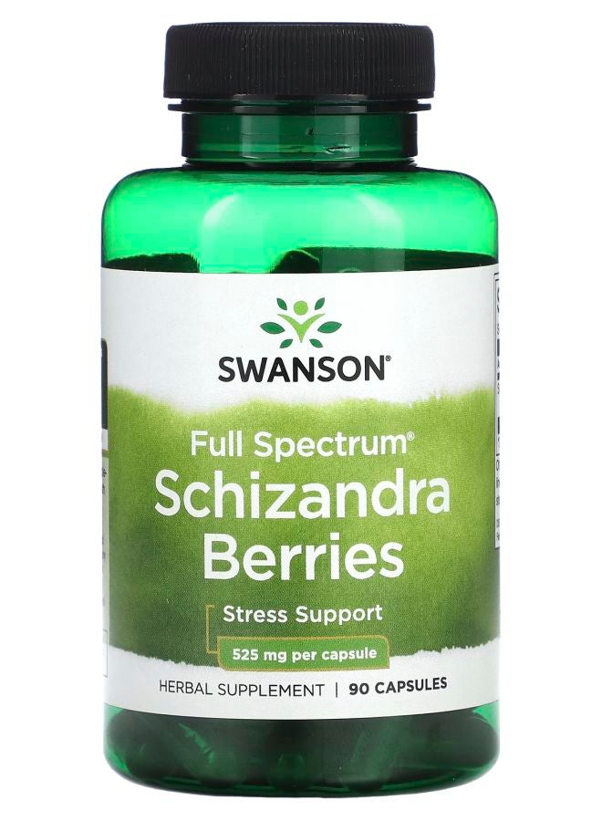 SWANSON Full Spectrum Schizandra Berries 525 mg 90 Capsules