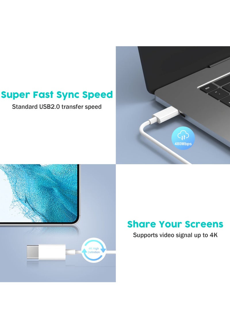 BORTONY Type C Cable 1M, USB C Braided 100W Power Delivery PD Fast charge Cable USB C to USB C for iPhone 15 Pro/15 Pro Max/15/15 Plus, iPad mini 6, MacBook Pro/Air, iPad Pro, Samsung S23+, Huawei P60, etc bl - Image 4