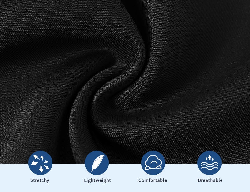 Rdruko Men's Track Sweat Suits 2 Piece Set Sweatsuits Tracksuits Jogging Workout Gym Athletic Suits with Hood(Black, US XXXL) - Image 4