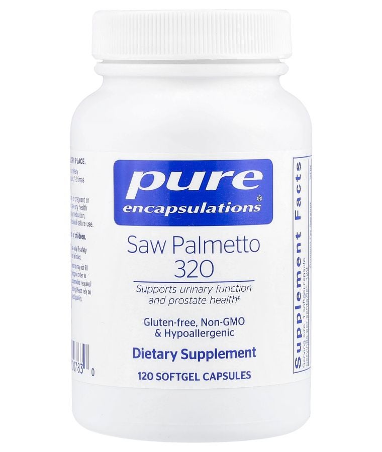 Pure Encapsulations Saw Palmetto 320 120 Softgel Capsules (320 mg per Softgel)
