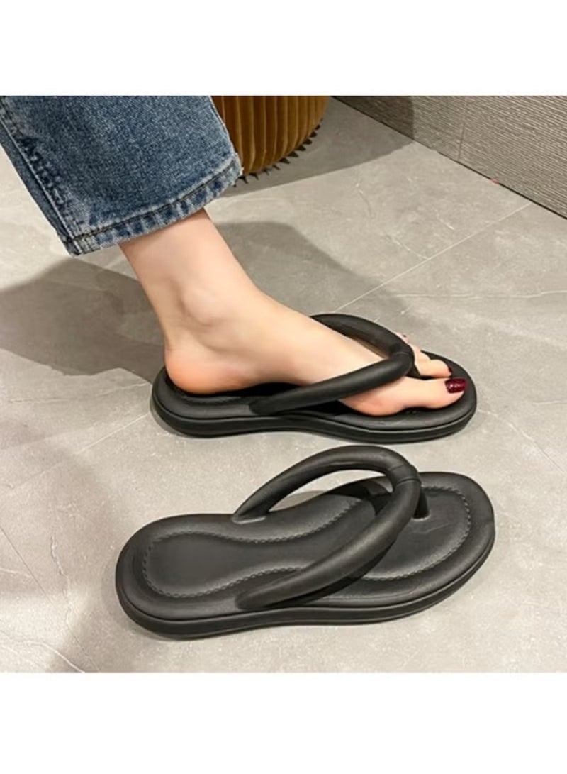 Huitich Women’s Lightweight Summer Flip-Flops – Fashionable Beach & Casual Slippers (Size 38–39) - Image 4