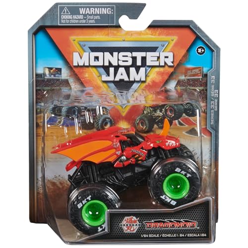 Monster Jam, Official Bakugan Dragonoid Monster Truck, Die-Cast Vehicle, 1:64 Scale, Kids Toys for Boys Ages 3 and up - Image 1