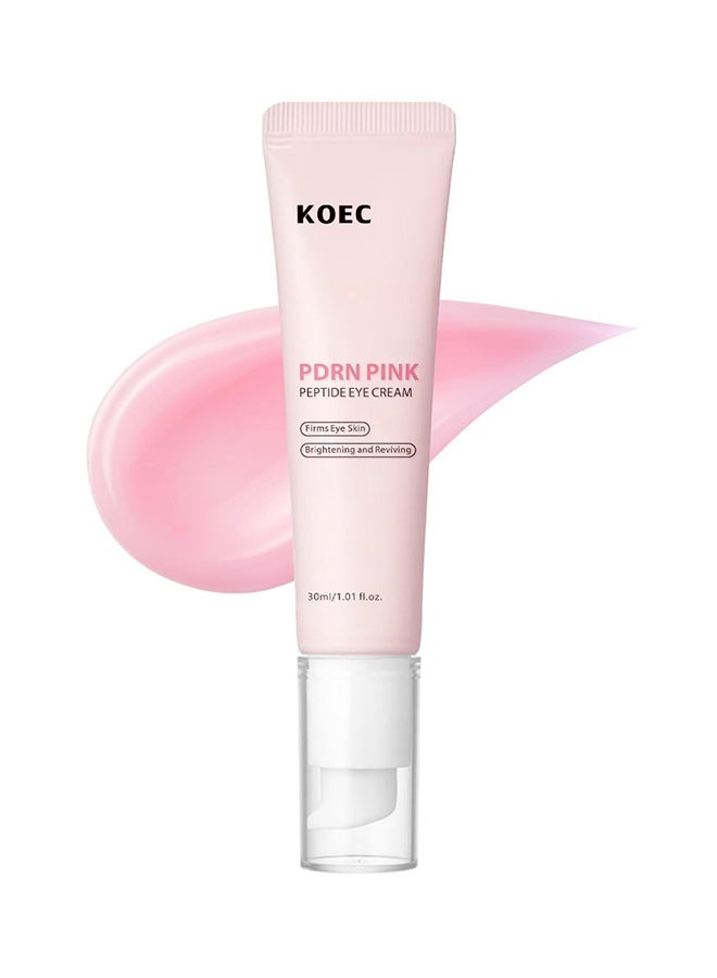 ك أو إي سي كريم عين ببتيد بينك من Pdrn، سيروم عين ببتيد وردي مع النياسيناميد والريتينول لتقليل الخطوط الدقيقة، وتوحيد لون البشرة، وتفتيحها واستعادتها، 30 مل - Image 1
