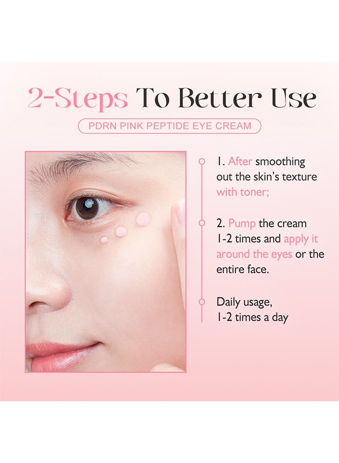 ك أو إي سي كريم عين ببتيد بينك من Pdrn، سيروم عين ببتيد وردي مع النياسيناميد والريتينول لتقليل الخطوط الدقيقة، وتوحيد لون البشرة، وتفتيحها واستعادتها، 30 مل - Image 5