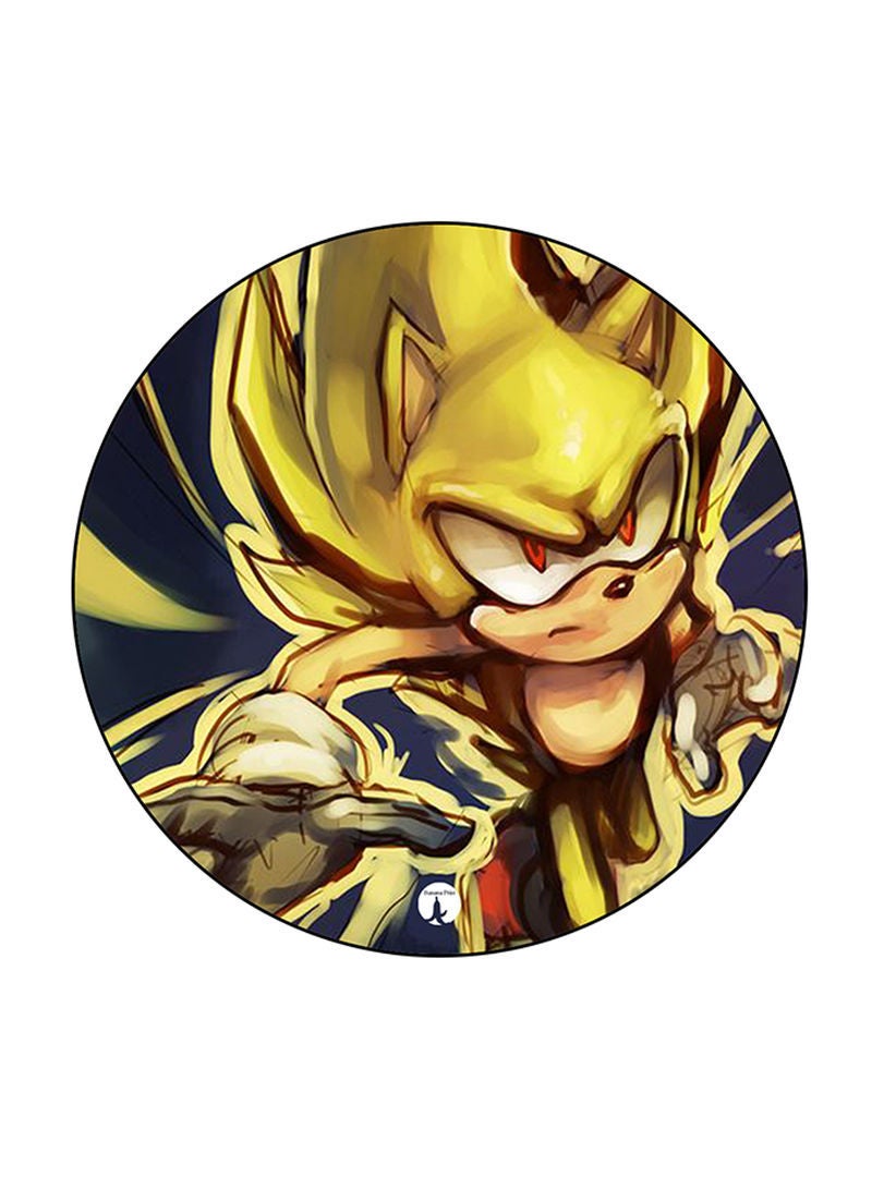 RKN Video Game Sonic Printed Mouse Pad Multicolour