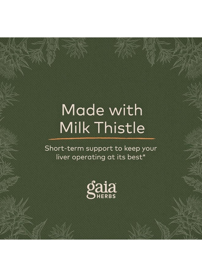 Gaia Herbs - Liver Health Support Herbal Supplement With Milk Thistle 60 Vegan Liquid Phyto-Caps 30 Servings - Image 1