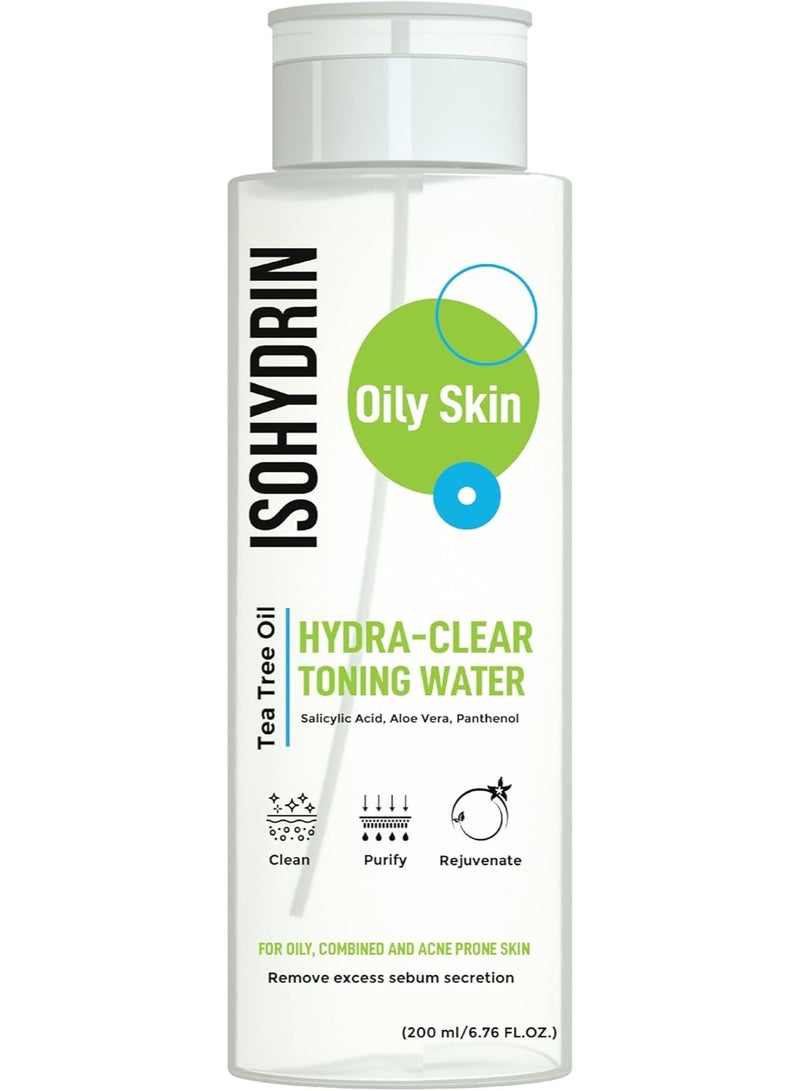 Isohydrin hydra clear clear toning water 200ml