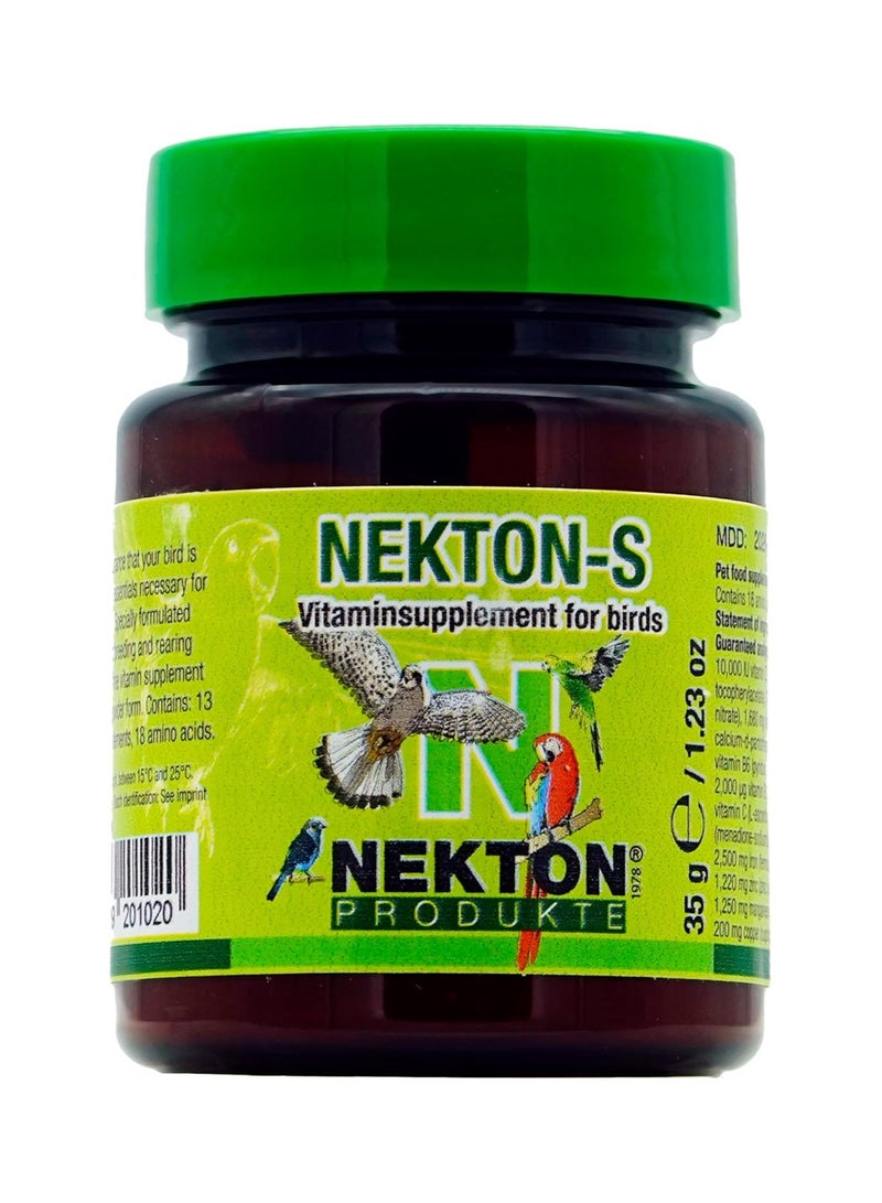 Nekton-S Multi-Vitamin for Birds, 35gm, 1.23 ounce - Image 1
