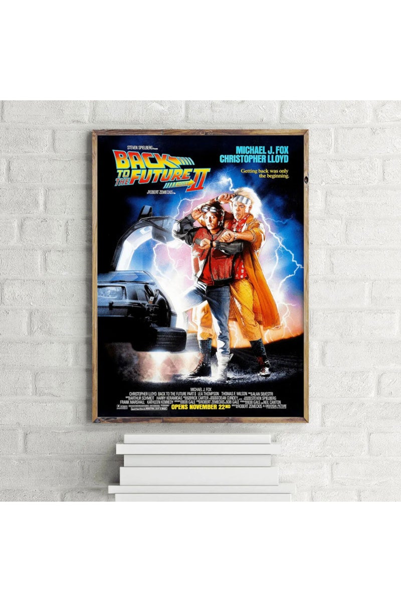 30x40cm No Framed B Movie Back To The Future Trilogy Posters Living Room Decorative Painting Wall A