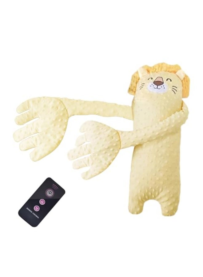 Baby Patting Sleeping Toy - Sleeping Pillow Baby Patting Machine for Sleep,Electric Animal Shape Toddler Toys with Remote Control, Nursery Decor Startle Prevention for Boys Girls - Image 1