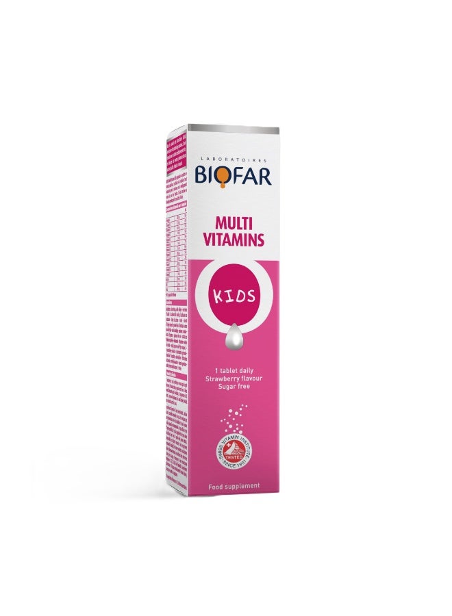 Biofar Effervescent Multi Vitamins For Kids – 20 Tablet
